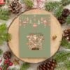 Green feeling in my bones christmas card