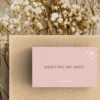 Shoot My Shot Dating Business Card