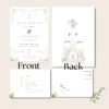 Misty Forest Wedding Invite Template