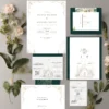 Misty Forest Wedding Invite Template