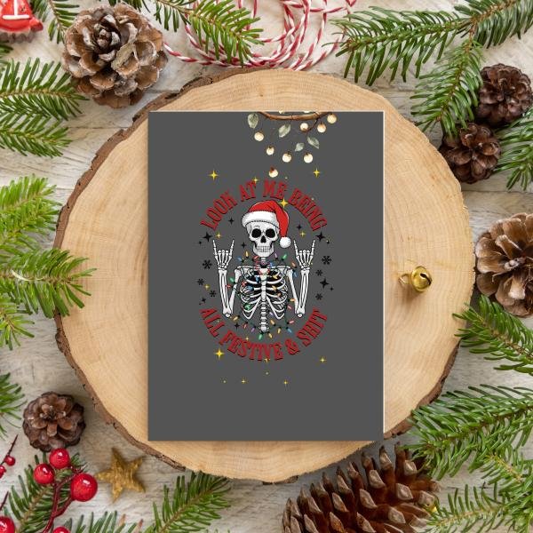 look at me being all festive christmas card halloween
