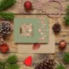 Green feeling in my bones christmas card