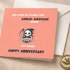 Your Soul is mine Anniversary Card