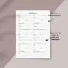 Dissertation Planner Printable PDF