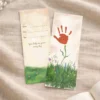 Meadow Handprint Keepsake Bookmark — Printable Baby Keepsake