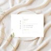 Misty Forest Wedding Invite Template