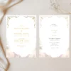 Romance Garden Wedding Invite Template