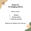 A5 Planner Notepad Details