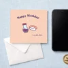 Soy-Mate Birthday Card