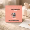 Your Soul is mine Anniversary Card